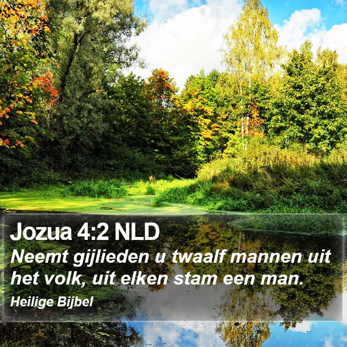 Jozua 4:2 NLD Bible Study