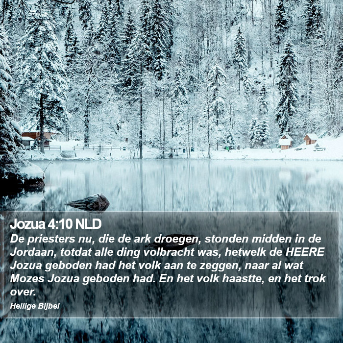 Jozua 4:10 NLD Bible Study