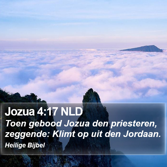 Jozua 4:17 NLD Bible Study
