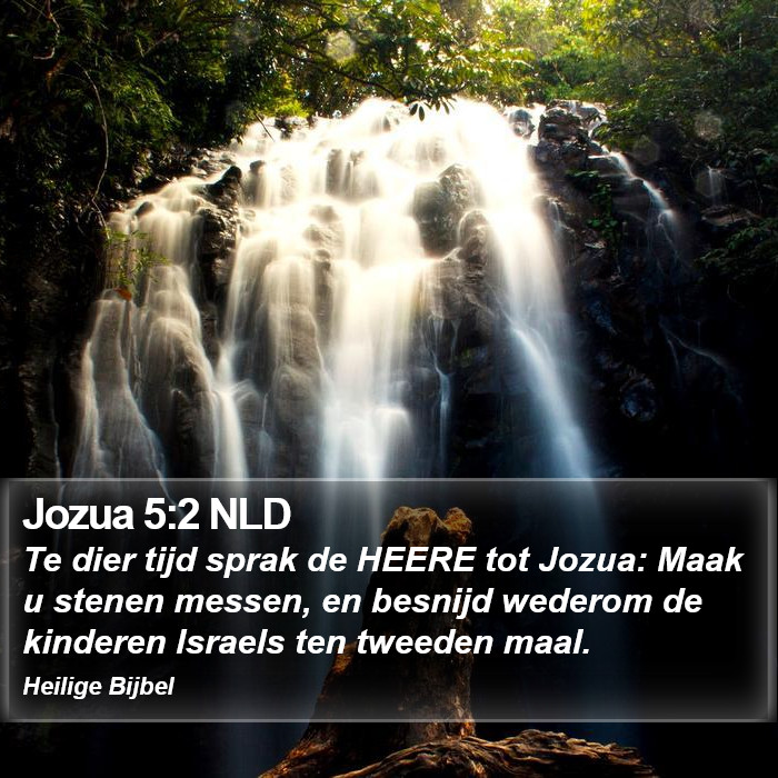 Jozua 5:2 NLD Bible Study