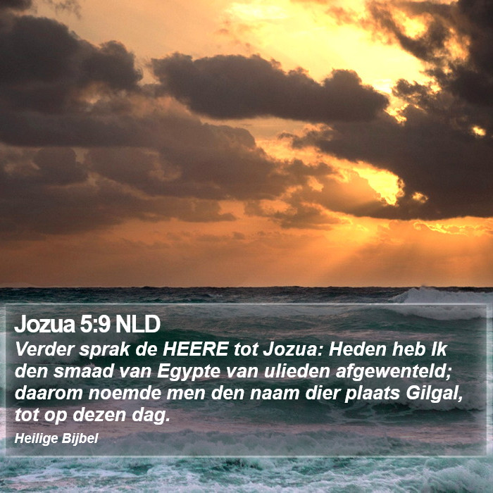 Jozua 5:9 NLD Bible Study