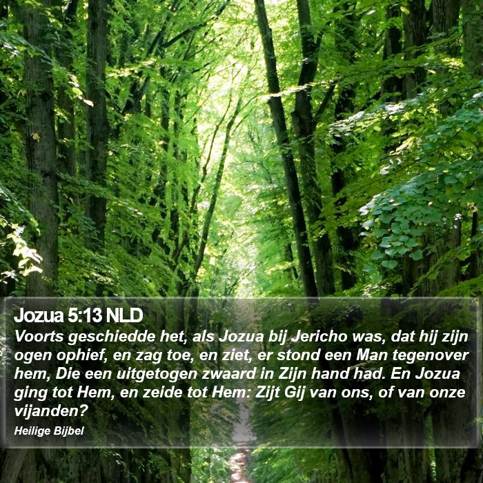 Jozua 5:13 NLD Bible Study