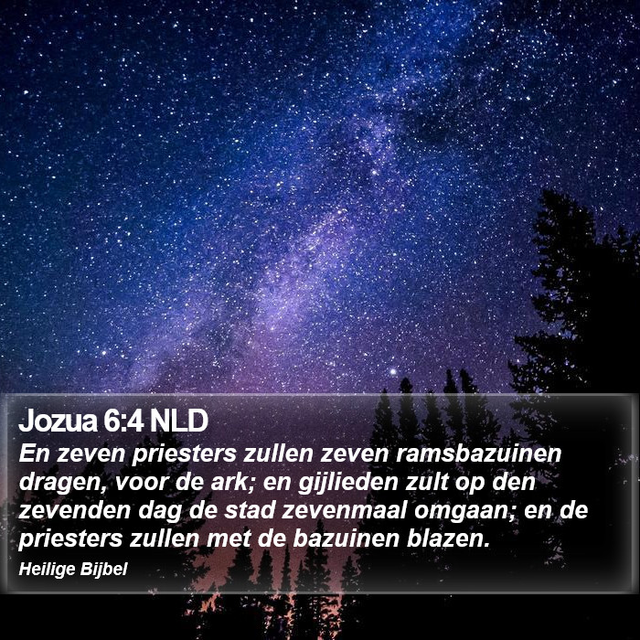 Jozua 6:4 NLD Bible Study
