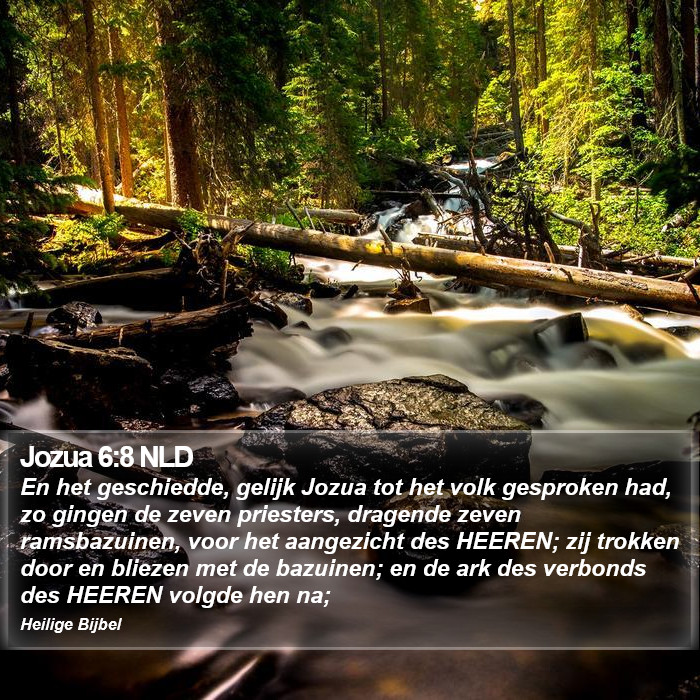 Jozua 6:8 NLD Bible Study