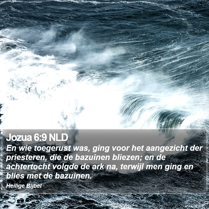 Jozua 6:9 NLD Bible Study