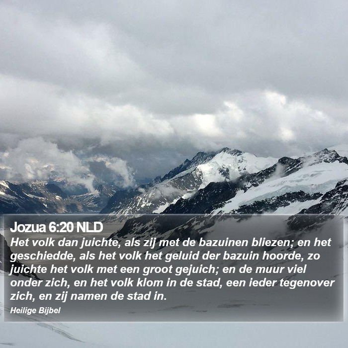Jozua 6:20 NLD Bible Study