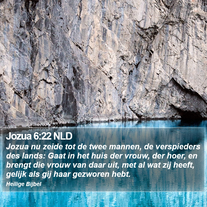 Jozua 6:22 NLD Bible Study