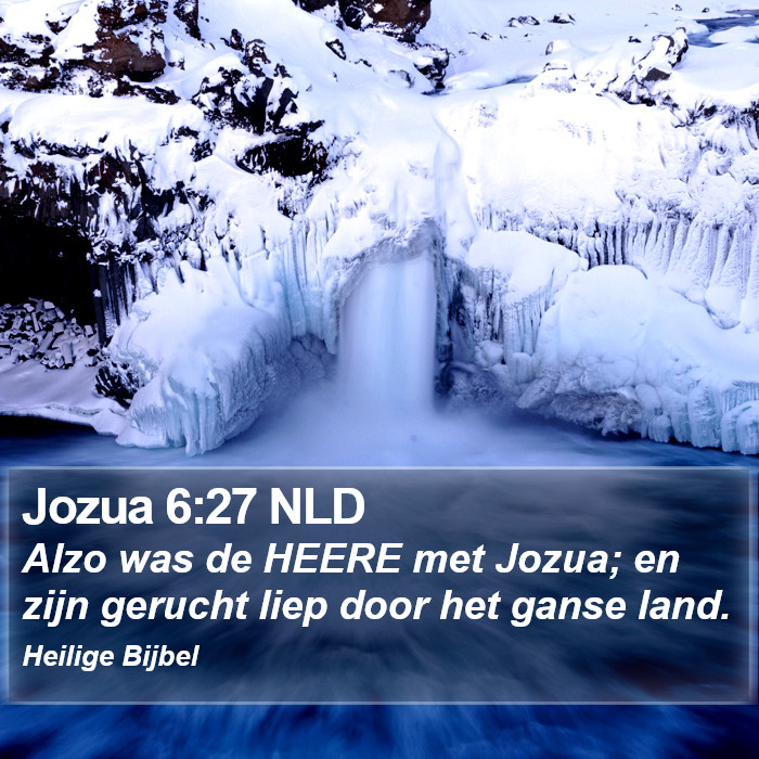 Jozua 6:27 NLD Bible Study