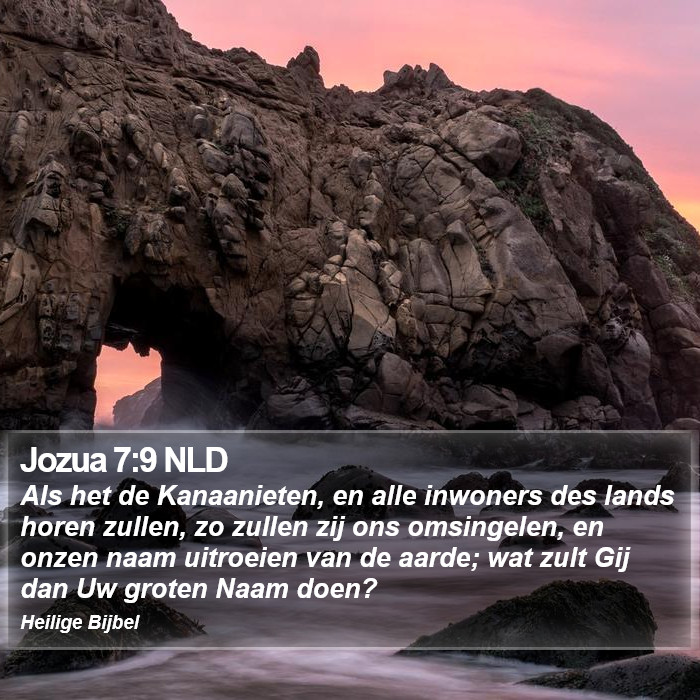 Jozua 7:9 NLD Bible Study