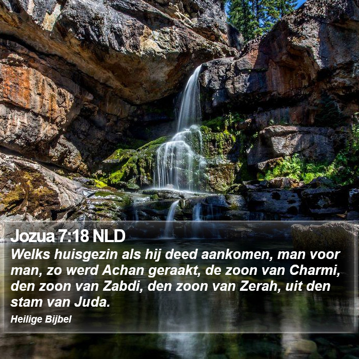 Jozua 7:18 NLD Bible Study