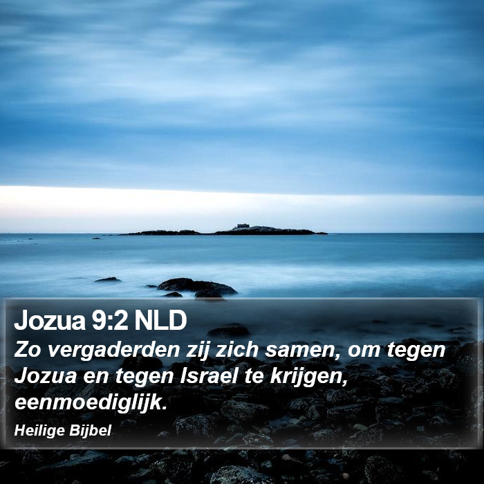 Jozua 9:2 NLD Bible Study
