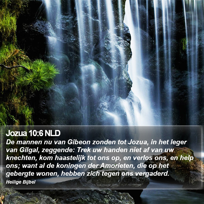 Jozua 10:6 NLD Bible Study