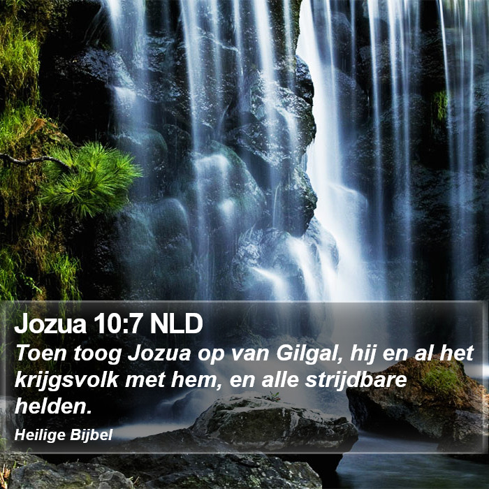 Jozua 10:7 NLD Bible Study