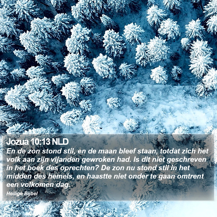 Jozua 10:13 NLD Bible Study
