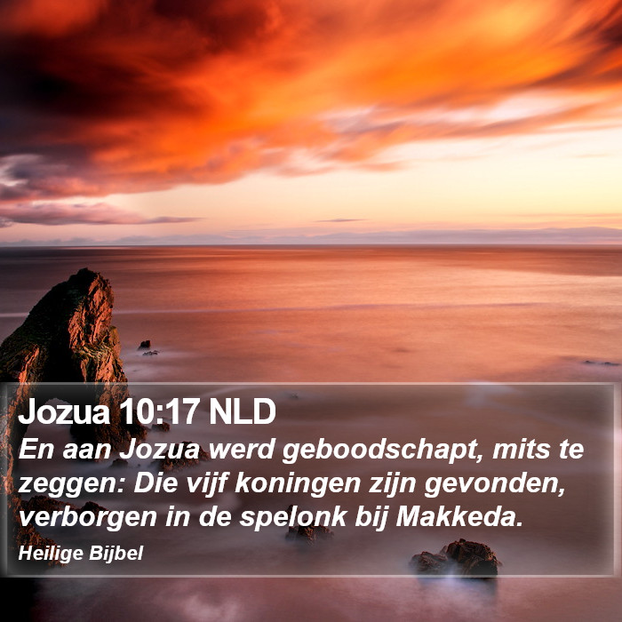 Jozua 10:17 NLD Bible Study