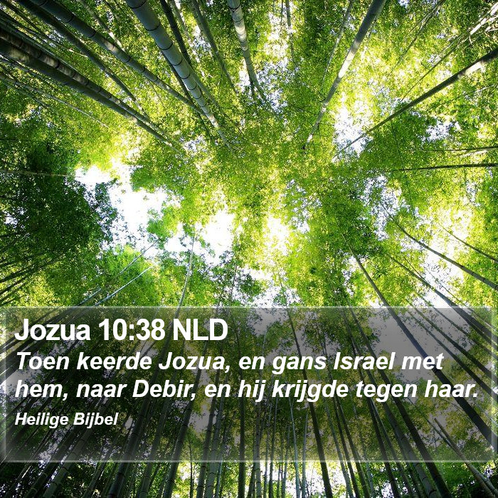 Jozua 10:38 NLD Bible Study