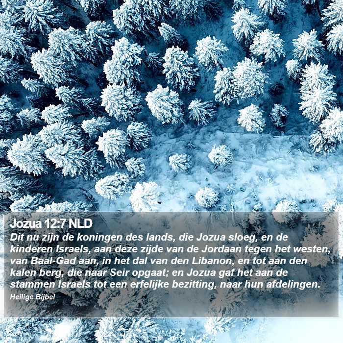 Jozua 12:7 NLD Bible Study