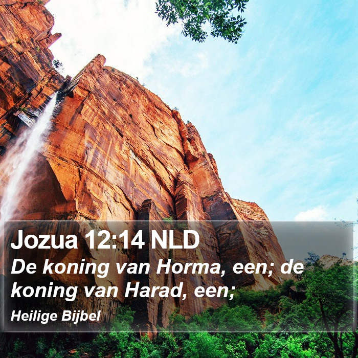 Jozua 12:14 NLD Bible Study