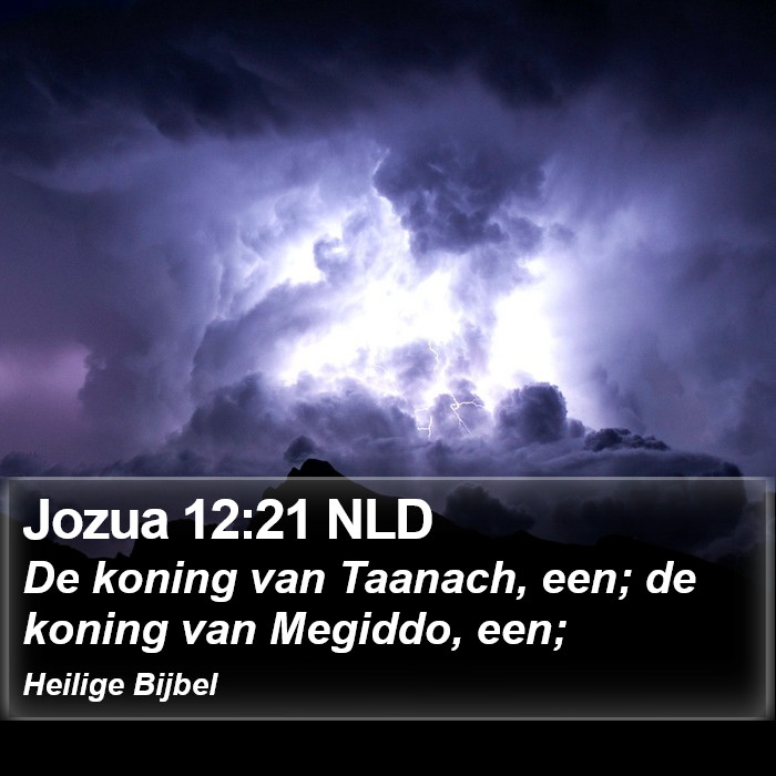 Jozua 12:21 NLD Bible Study