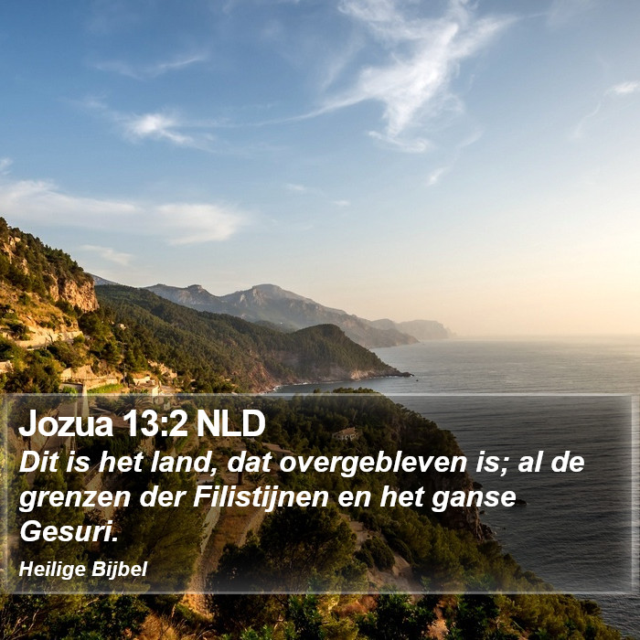 Jozua 13:2 NLD Bible Study