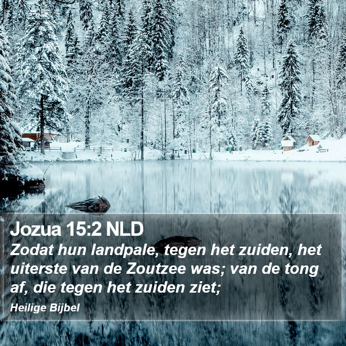 Jozua 15:2 NLD Bible Study