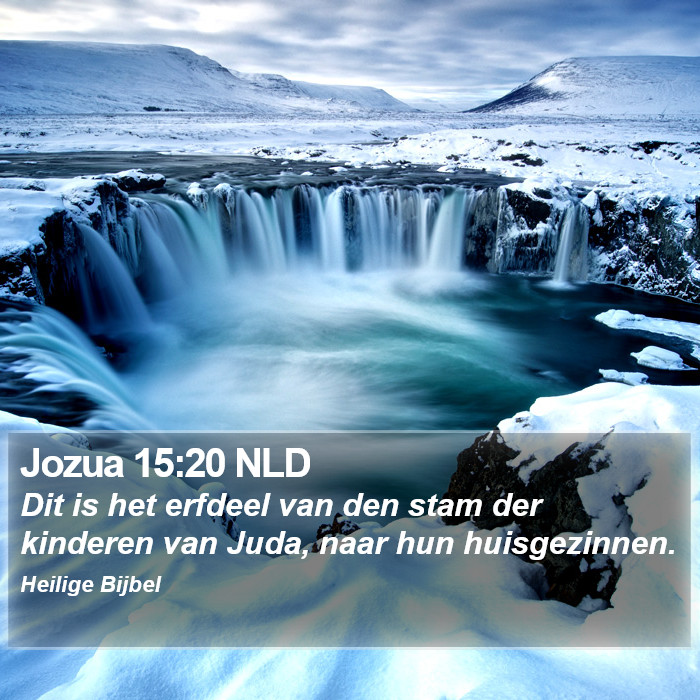 Jozua 15:20 NLD Bible Study