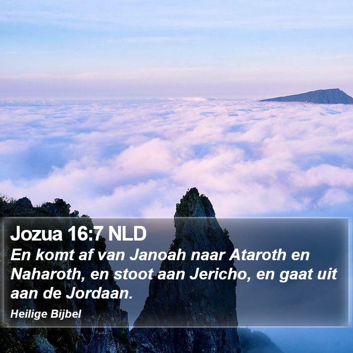 Jozua 16:7 NLD Bible Study