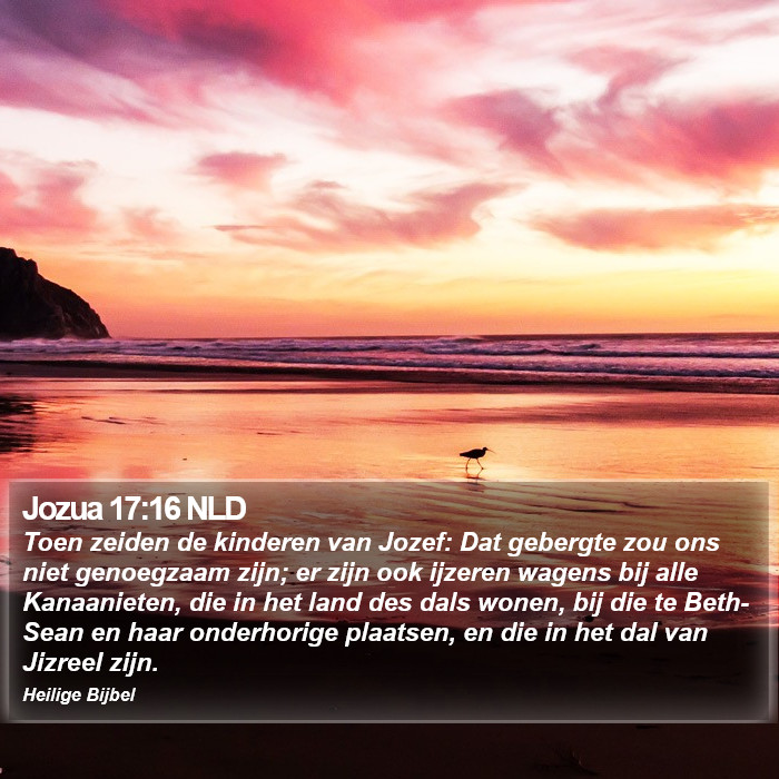 Jozua 17:16 NLD Bible Study