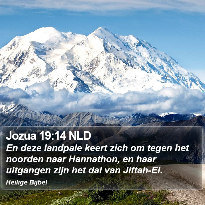 Jozua 19:14 NLD Bible Study