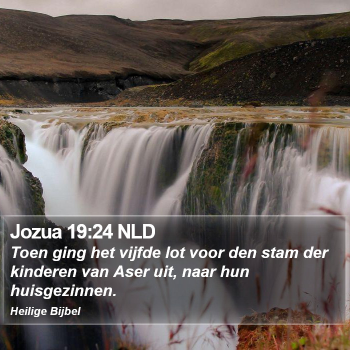 Jozua 19:24 NLD Bible Study