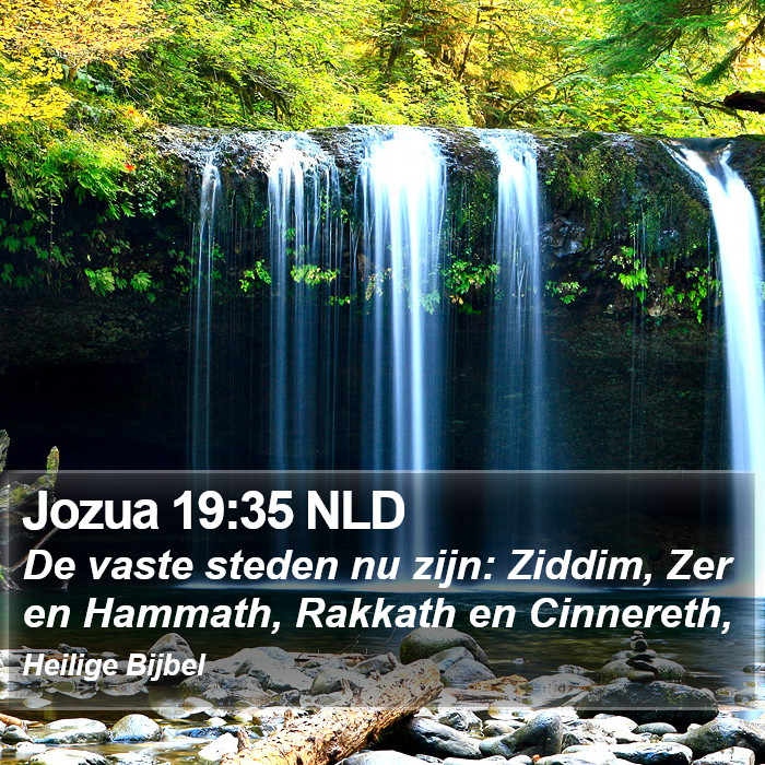 Jozua 19:35 NLD Bible Study