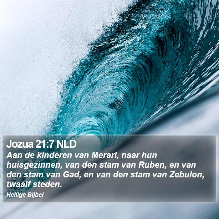 Jozua 21:7 NLD Bible Study