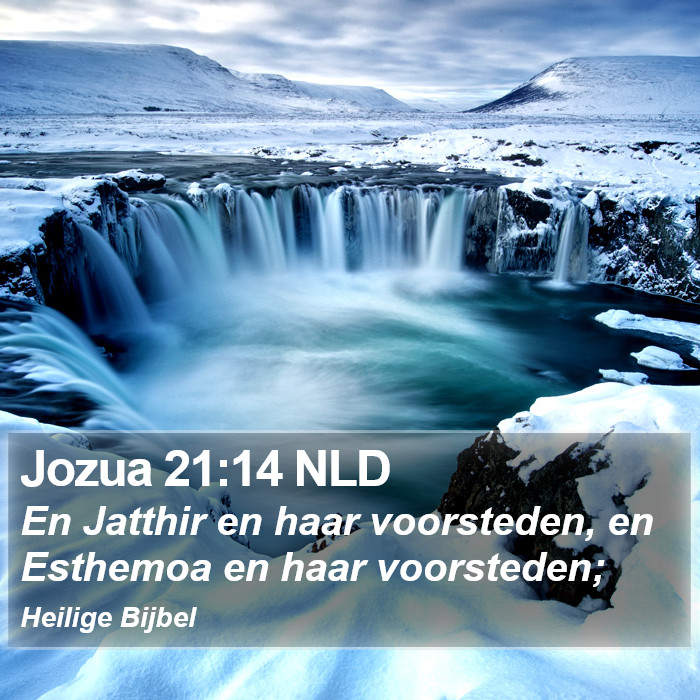 Jozua 21:14 NLD Bible Study