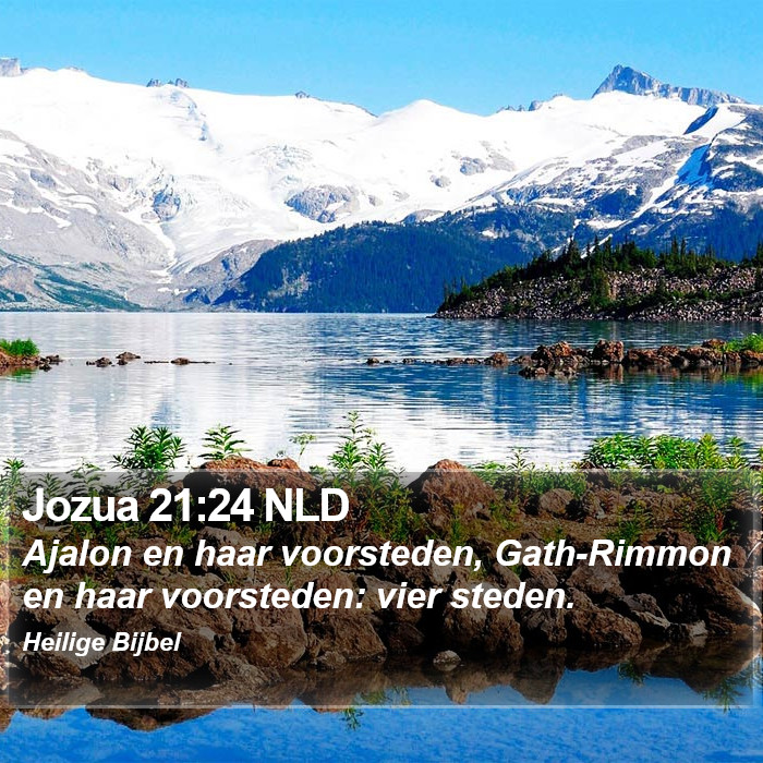 Jozua 21:24 NLD Bible Study