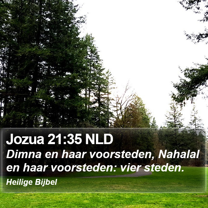 Jozua 21:35 NLD Bible Study