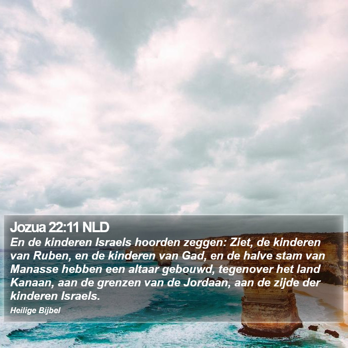 Jozua 22:11 NLD Bible Study