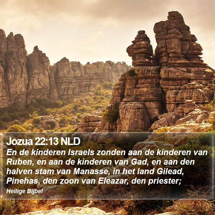 Jozua 22:13 NLD Bible Study