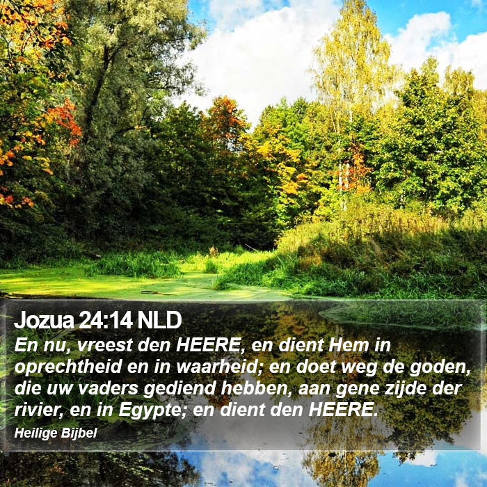 Jozua 24:14 NLD Bible Study