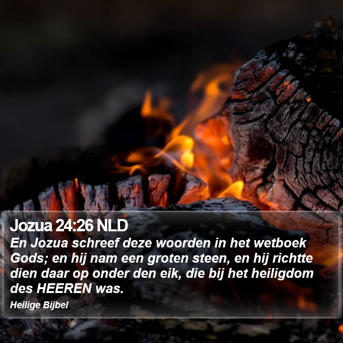 Jozua 24:26 NLD Bible Study