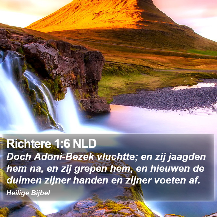 Richtere 1:6 NLD Bible Study