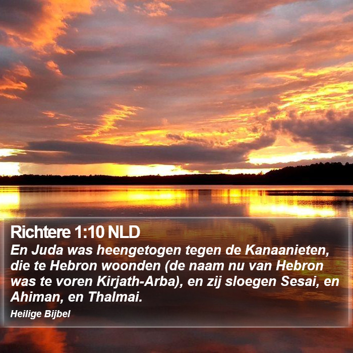 Richtere 1:10 NLD Bible Study