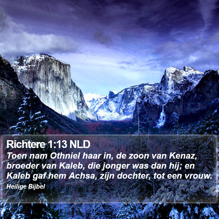 Richtere 1:13 NLD Bible Study