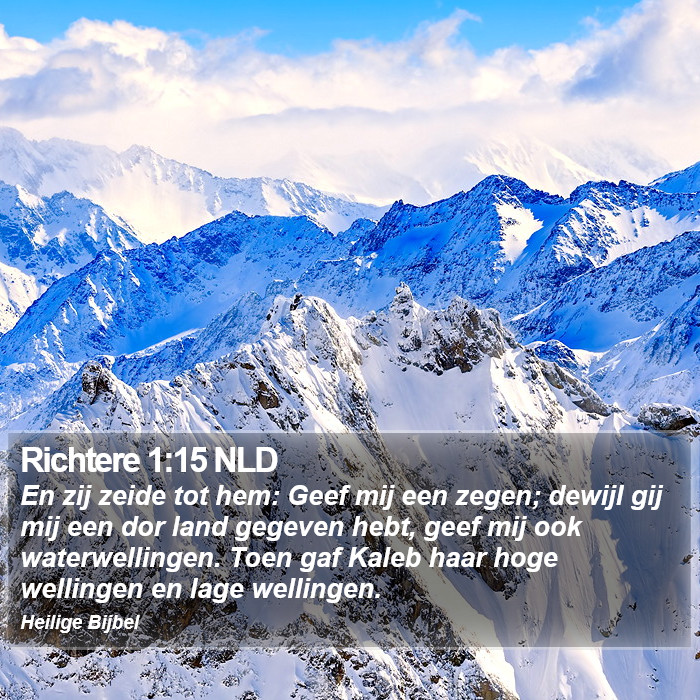 Richtere 1:15 NLD Bible Study