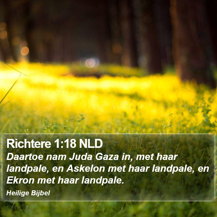 Richtere 1:18 NLD Bible Study