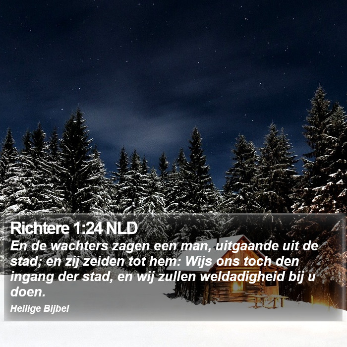 Richtere 1:24 NLD Bible Study