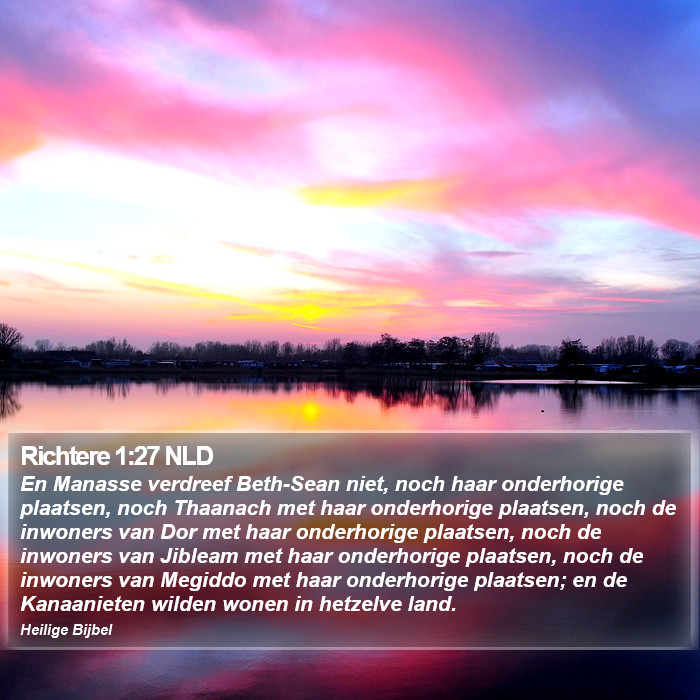 Richtere 1:27 NLD Bible Study