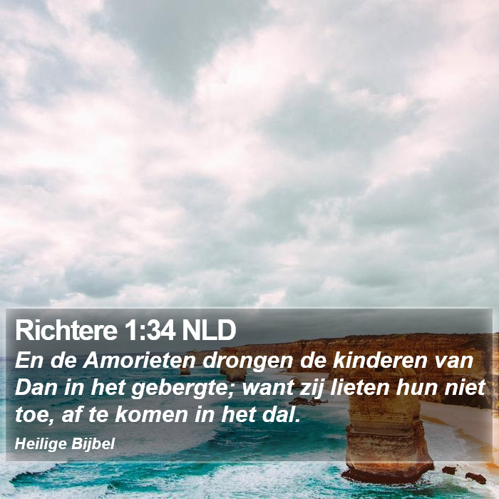 Richtere 1:34 NLD Bible Study