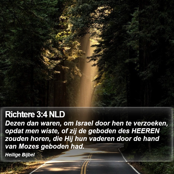Richtere 3:4 NLD Bible Study