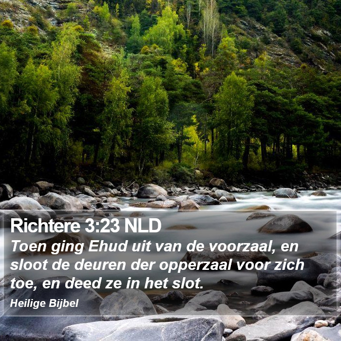 Richtere 3:23 NLD Bible Study