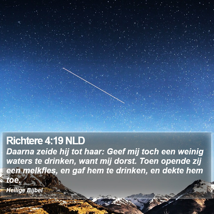 Richtere 4:19 NLD Bible Study